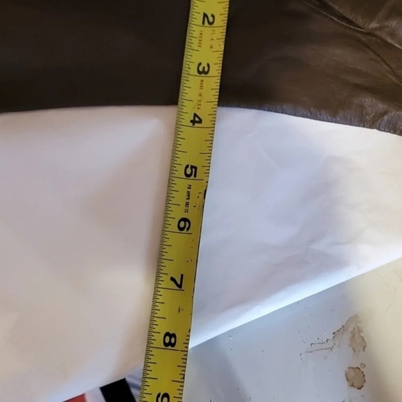 Vintage Brown Mid‎ Length leather gloves 6.34 - Picture 8 of 13